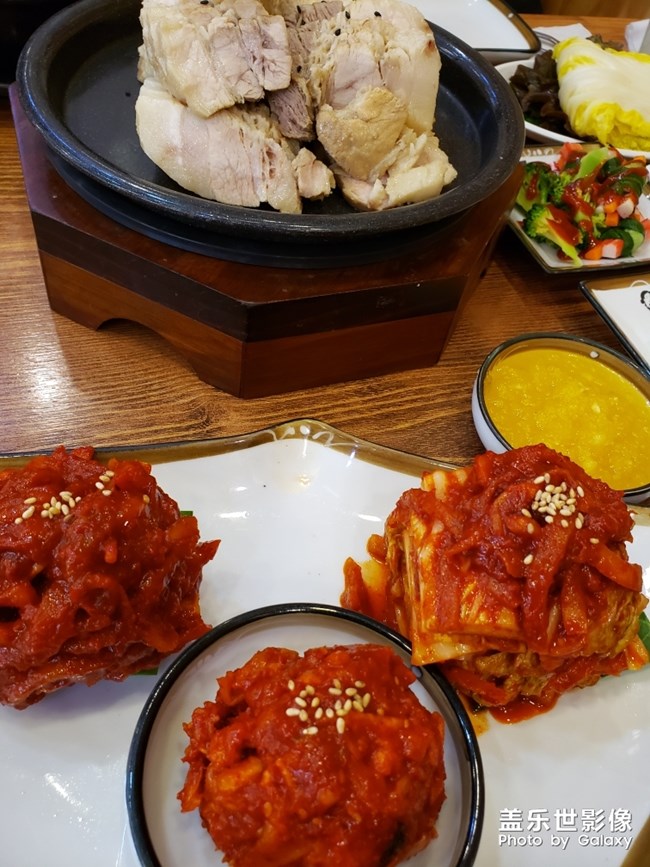 首尔风景(今天中午吃的饮食)