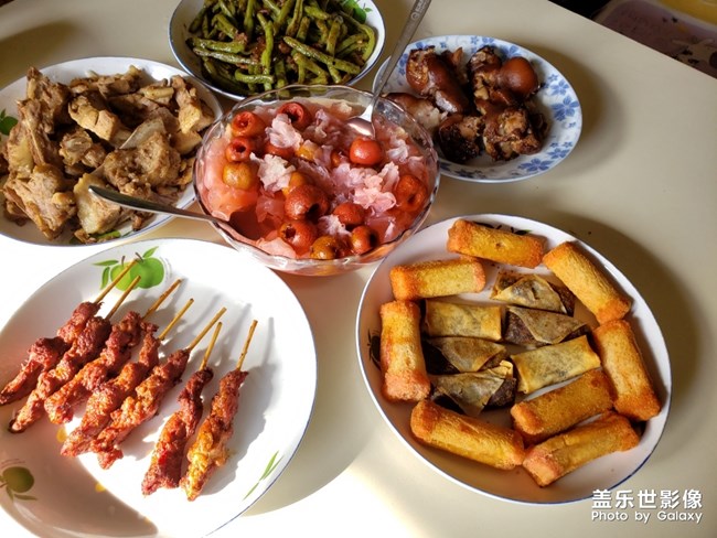 年夜饭只有两个人的年夜饭也要丰盛