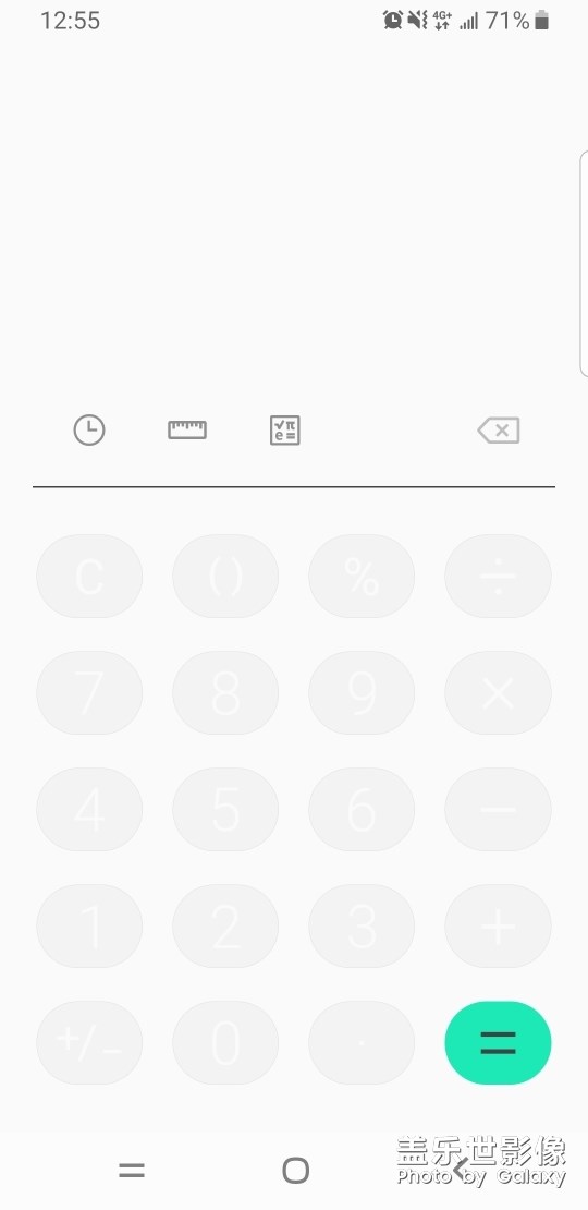 对三星S8的计算器功能问题