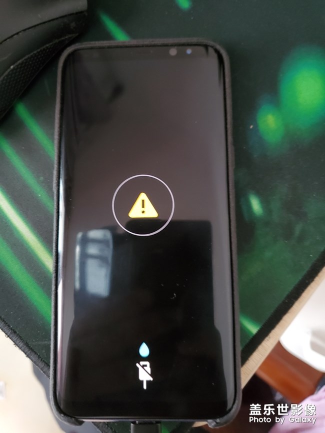 手机提示进水不能充电