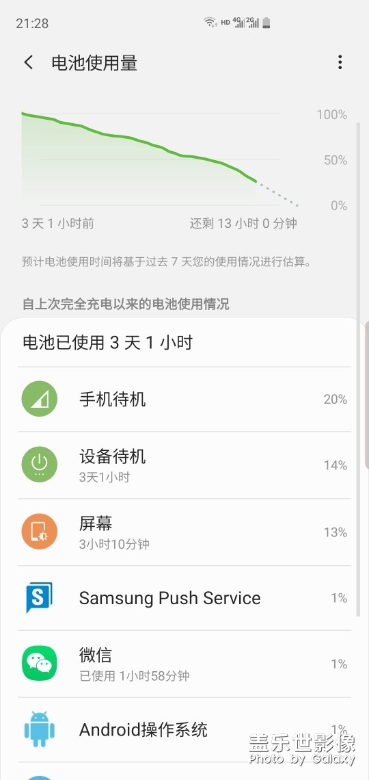 s10+电池突然好耐用
