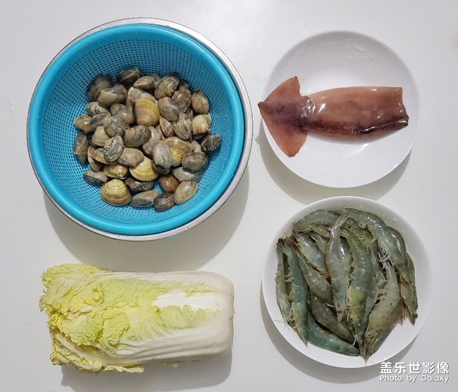 大白菜炖海鲜