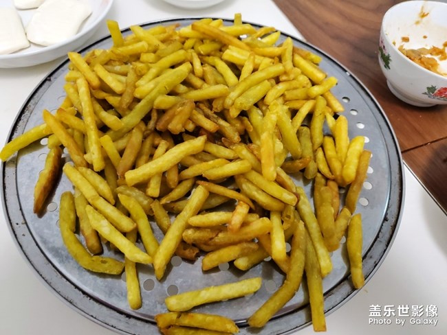 家常美食 炸薯条 红薯拔丝