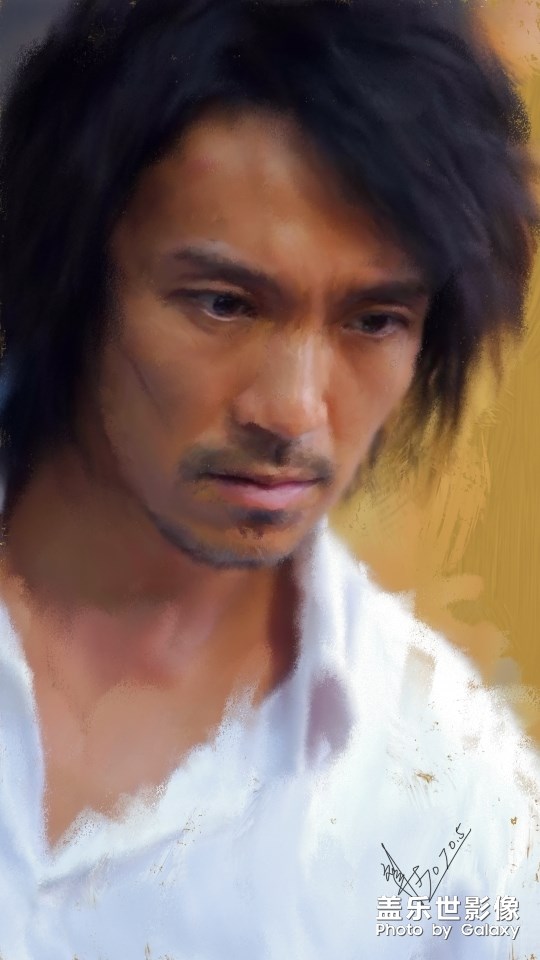 绘画《周星驰》