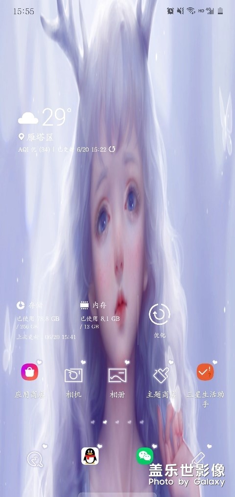 note10+主题壁纸显示出问题