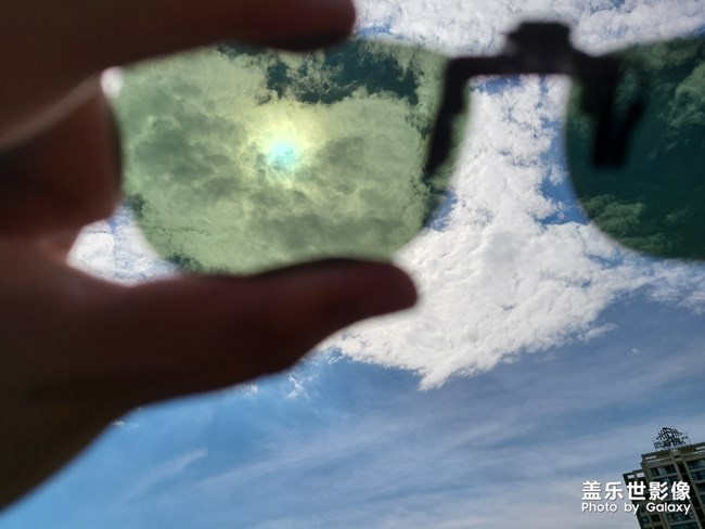 手持s20+换了个地方重拍了日偏食