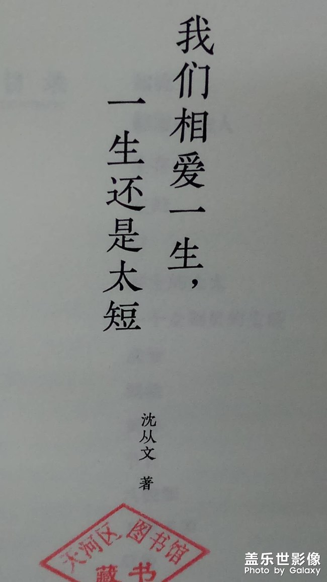我们相爱一生，一生还是太短