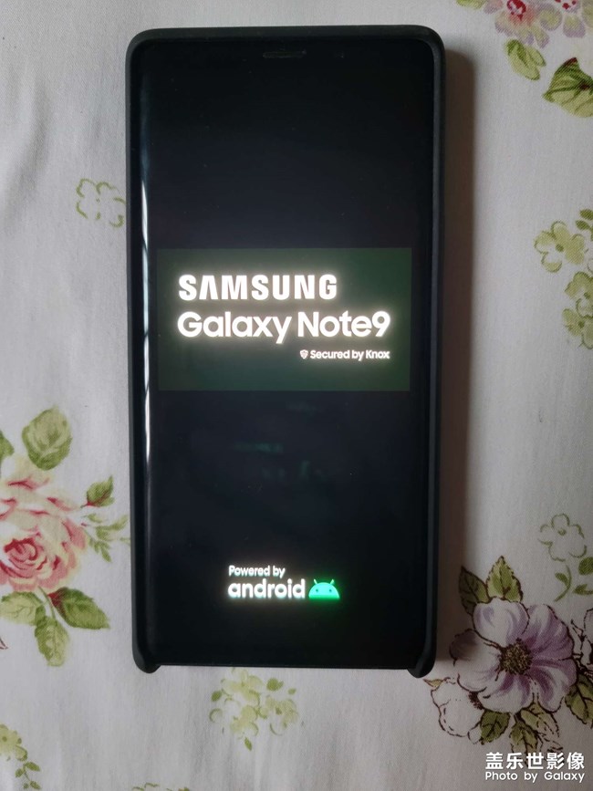 note9屏幕这是自毁了？