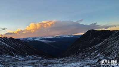 【nice day】+康定甲根坝雪山晚霞之旅