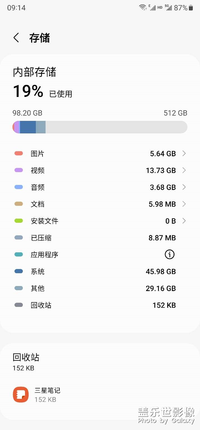 空间占用问题