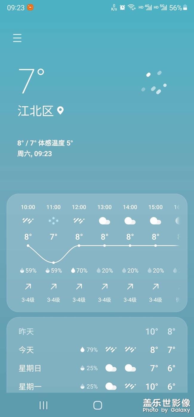 天气标识异类