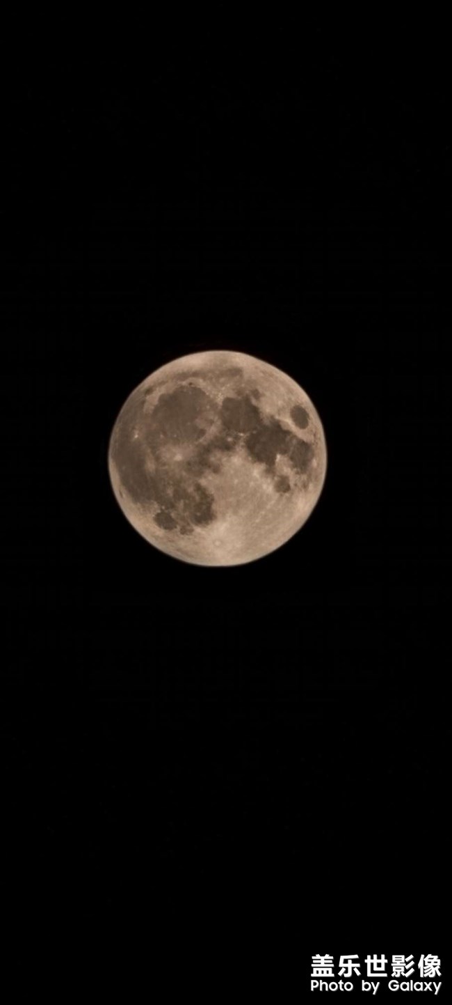 昨晚的超级月亮