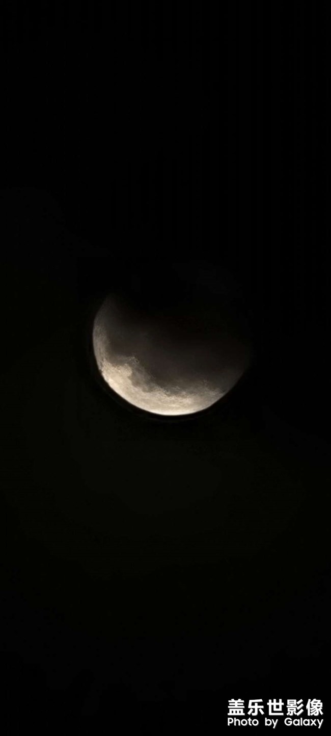 昨晚的超级月亮