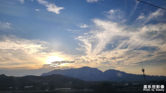 夕阳西下