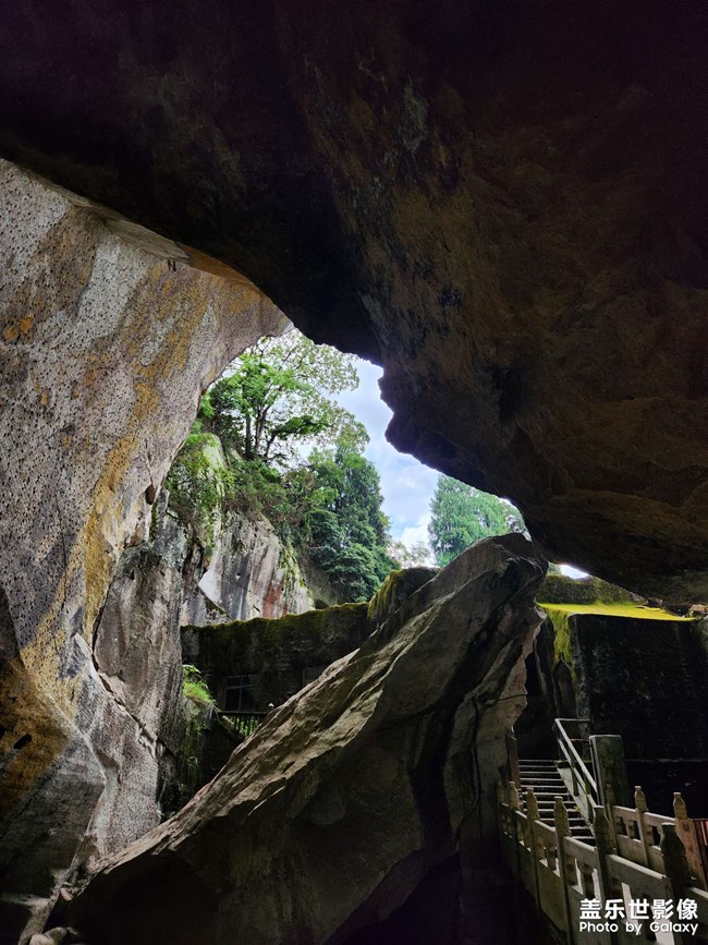 荒废的景区