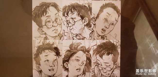 速写面部表情