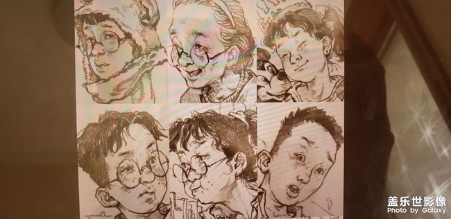 速写面部表情