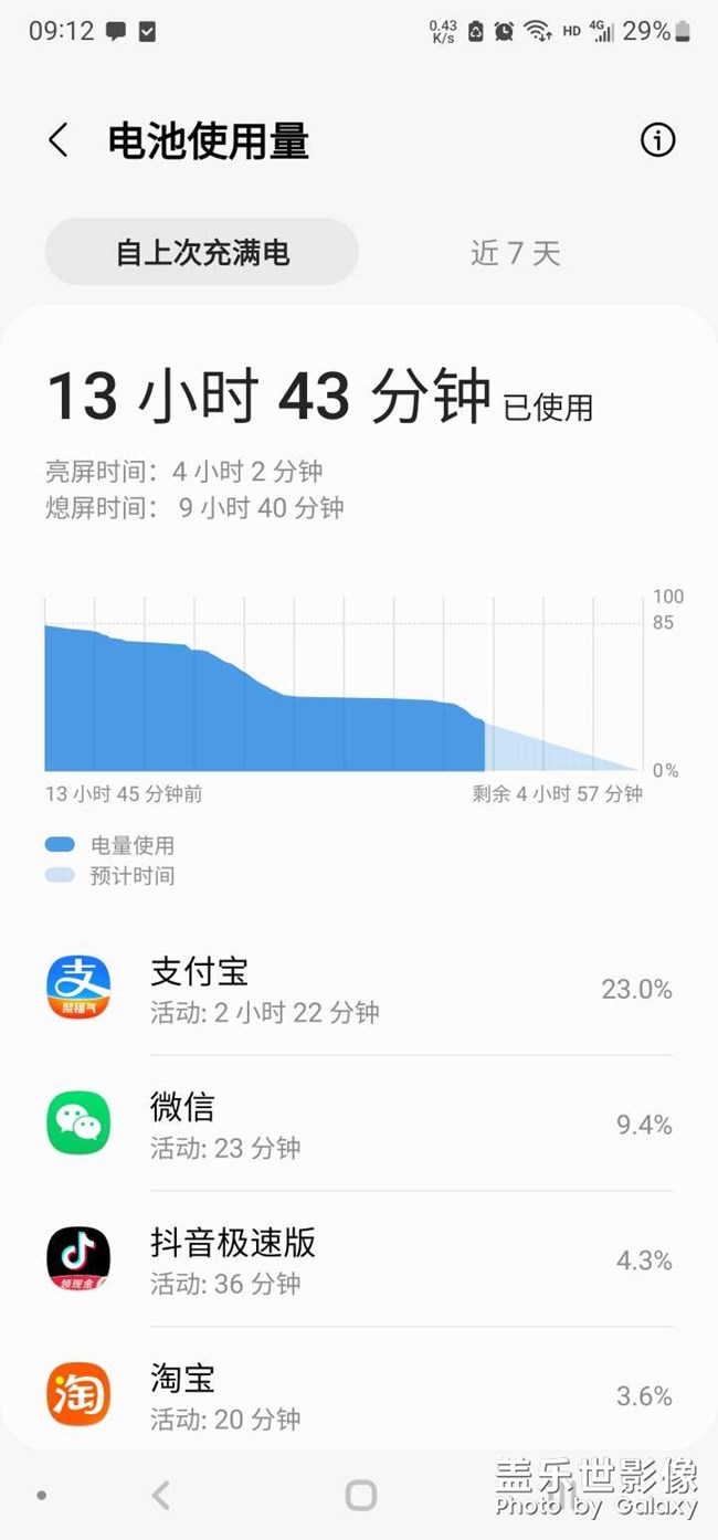 持续记录耗电情况