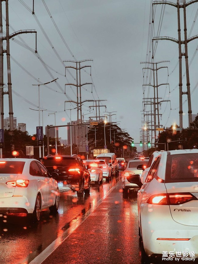 s22u堵车随拍一张