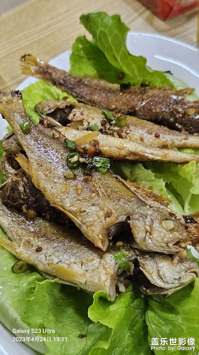 香煎划仔鱼