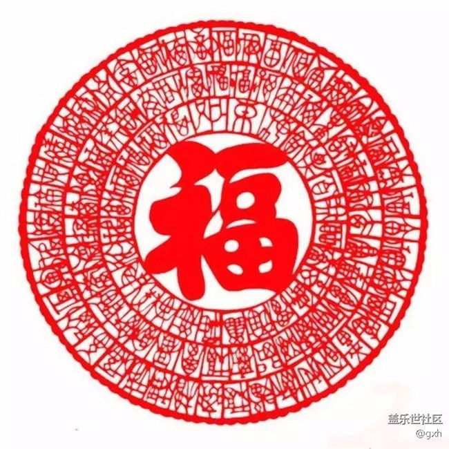 百福图:看到的人都能够福寿安康!