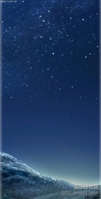 谁有三星s8宣传图上手机的壁纸图片?像下面这张一样的.
