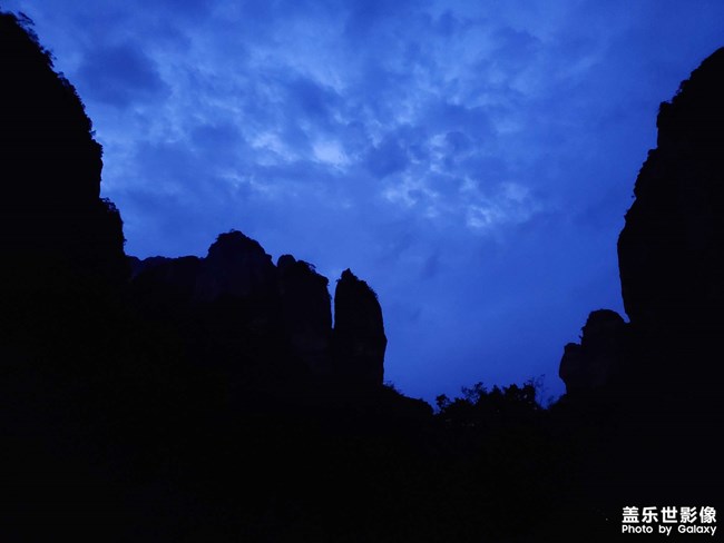 雁荡山夜景一组