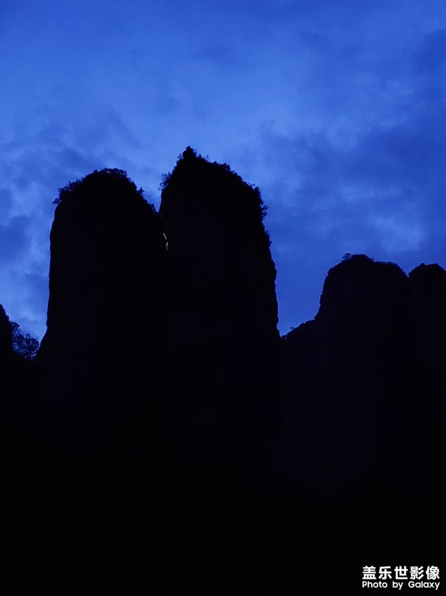 雁荡山夜景一组