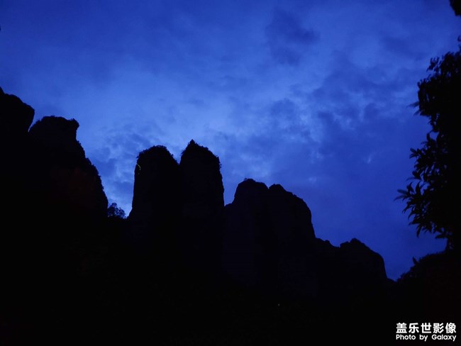 雁荡山夜景一组