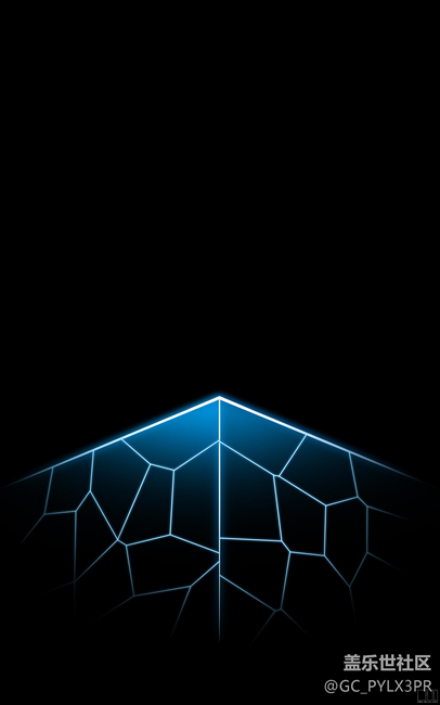 掩盖屏幕黑边的黑色壁纸分享