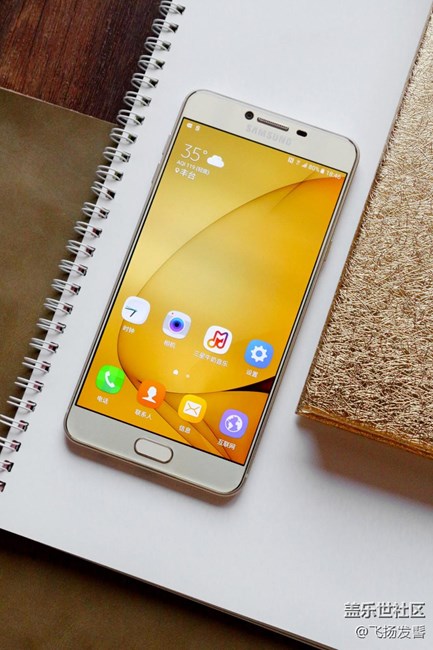 轻奢金属超薄感受 三星galaxy c7「体验」