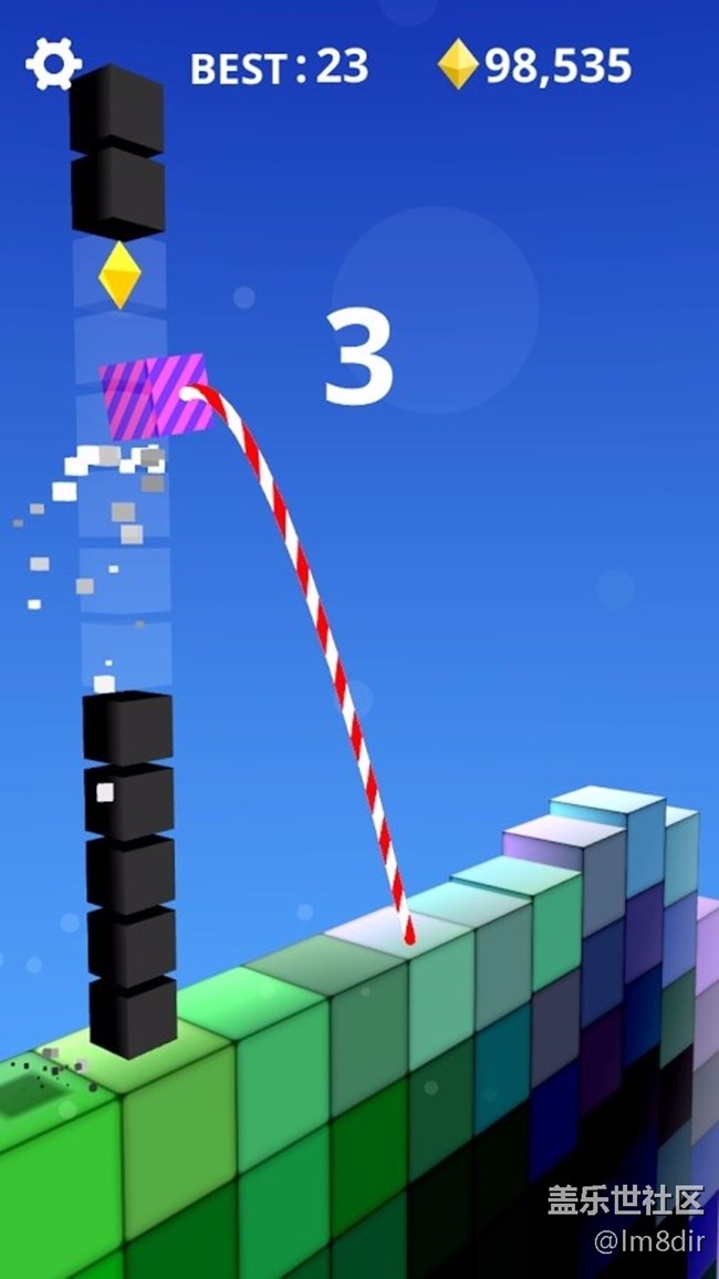 0 用撑杆跳的方式越过障碍物 - 盖乐世社区 - 三星手机官方粉丝论坛