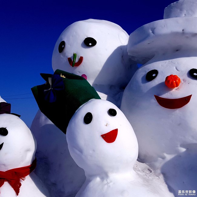 萌萌哒,雪娃娃(中)