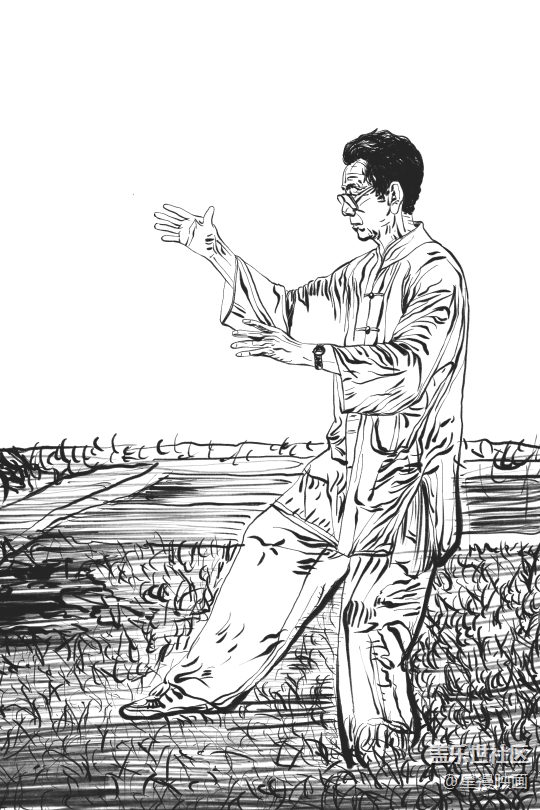 我用三星盖乐世note10画河南非遗-太极拳