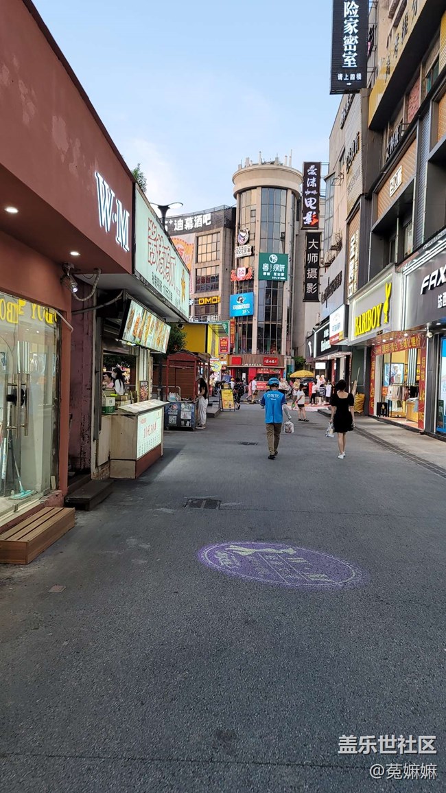 萍乡星部落活动--步行街摄影活动