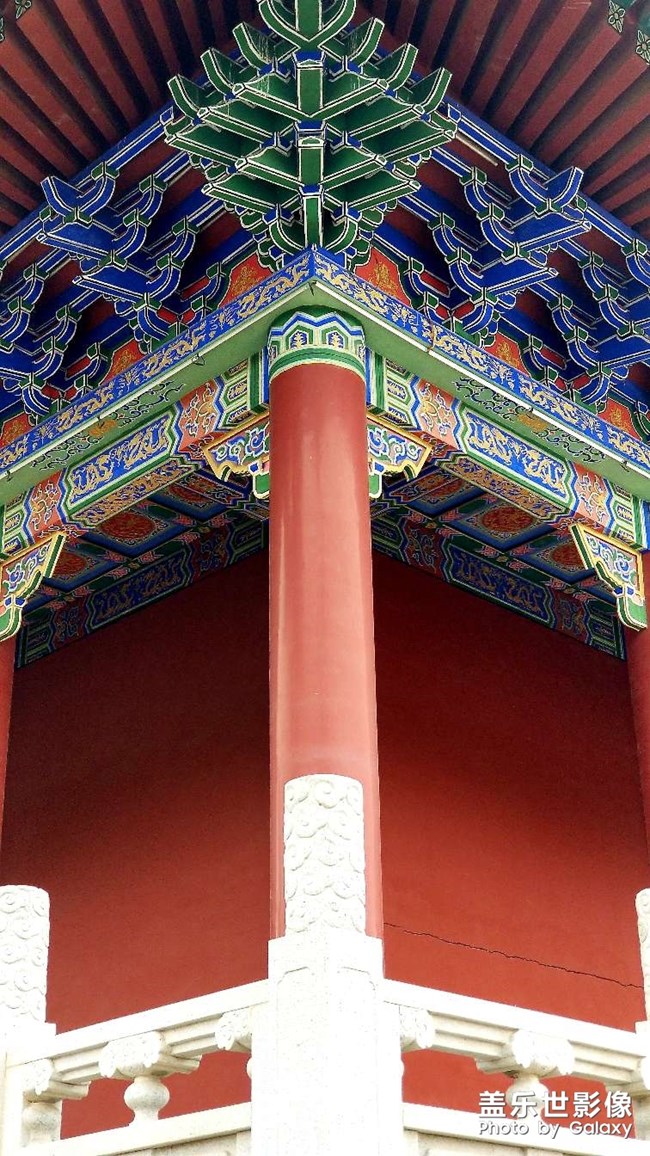 雕梁画栋之楼观台