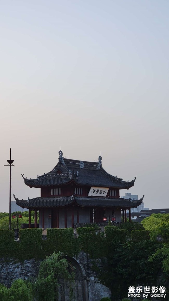 盘门三景之水陆城门